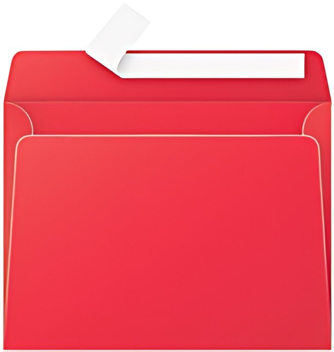 Pollen by Clairefontaine Enveloppes C5, rouge groseille