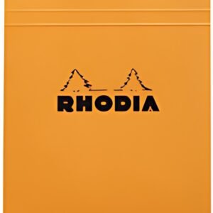 RHODIA Bloc agrafé No. 16 Yellow, format A5, quadrillé