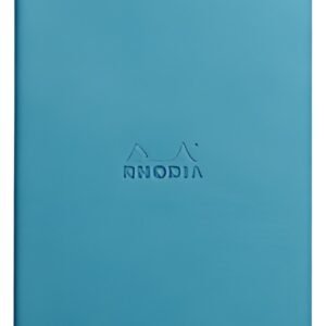 RHODIA Carnet piqûre textile RHODIARAMA, A5, ligné