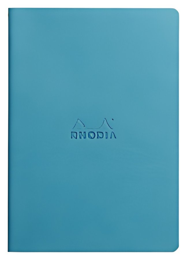RHODIA Carnet piqûre textile RHODIARAMA, A5, ligné