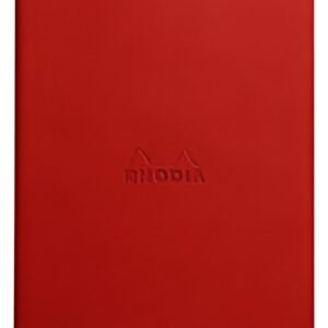 RHODIA Carnet piqûre textile RHODIARAMA, A5, ligné