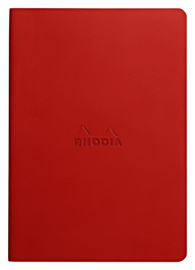 RHODIA Carnet piqûre textile RHODIARAMA, A5, ligné