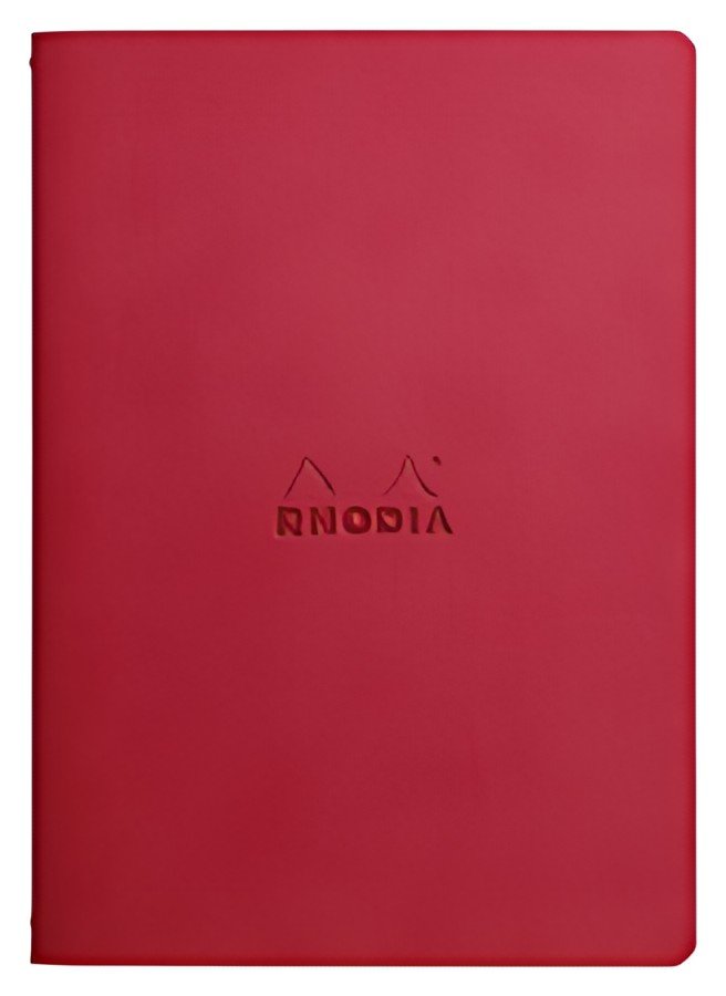 RHODIA Carnet piqûre textile RHODIARAMA, A5, ligné