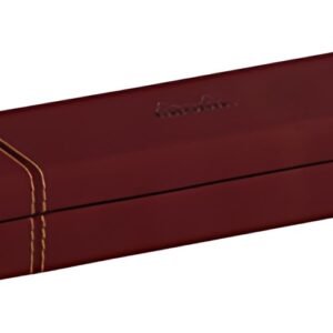 RHODIA Plumier, en simili cuir, lie de vin