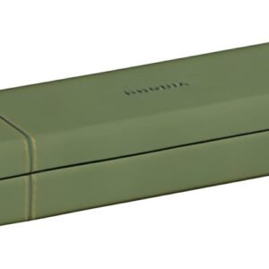 RHODIA Plumier, en simili cuir, sauge