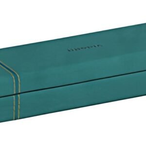 RHODIA Plumier, en simili cuir, paon