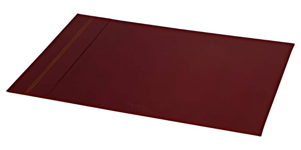 RHODIA Sous-main, en similicuir, lie de vin