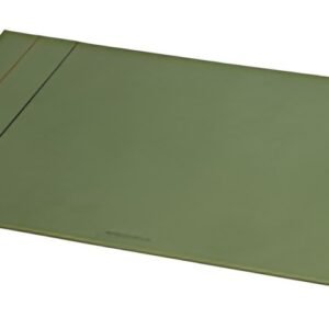 RHODIA Sous-main, en similicuir, sauge