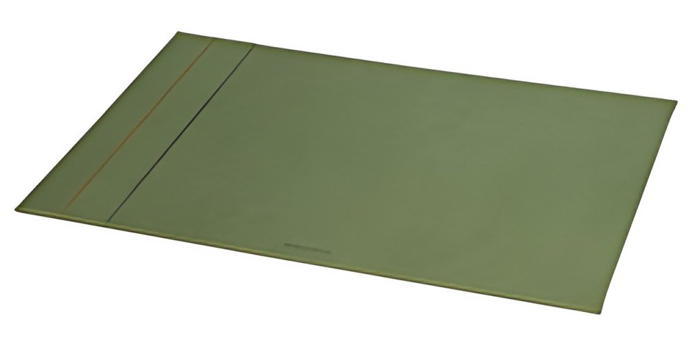 RHODIA Sous-main, en similicuir, sauge