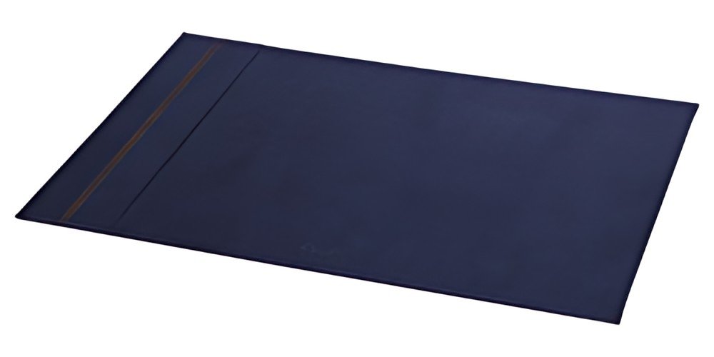 RHODIA Sous-main, en similicuir, bleu nuit