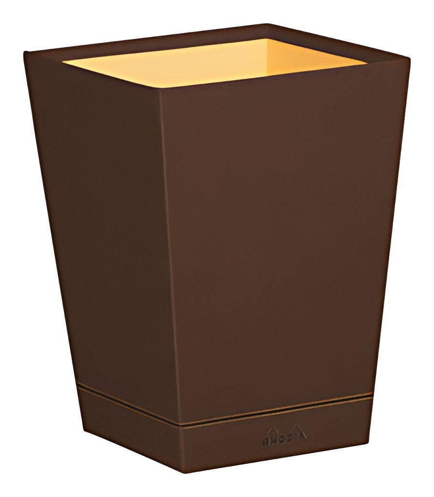 RHODIA Corbeille à papier RHODIARAMA, bronze