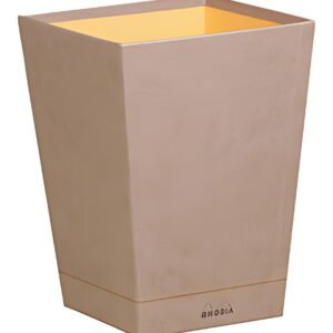 RHODIA Corbeille à papier RHODIARAMA, taupe