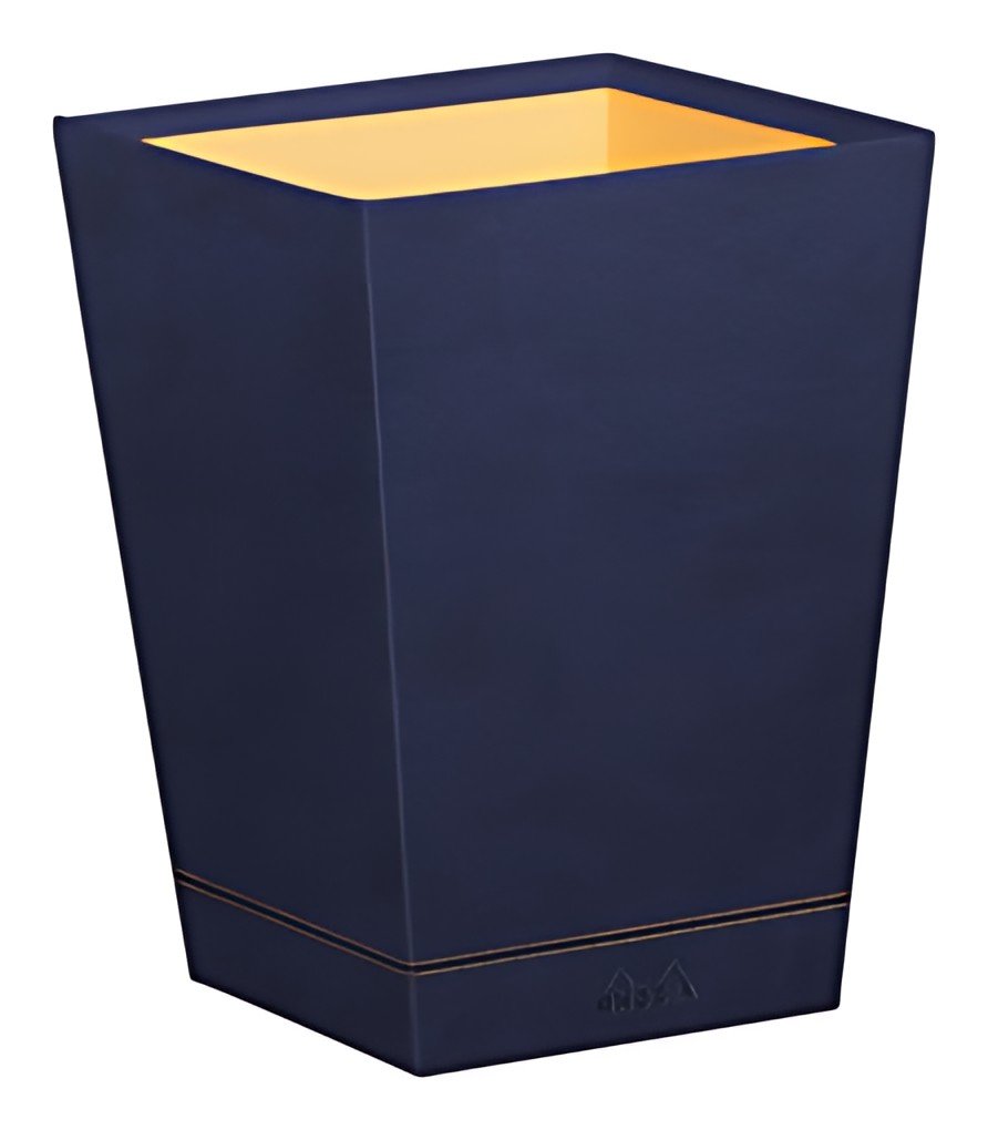 RHODIA Corbeille à papier RHODIARAMA, bleu nuit