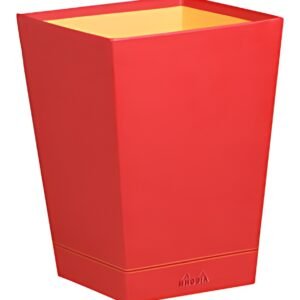 RHODIA Corbeille à papier RHODIARAMA, coquelicot