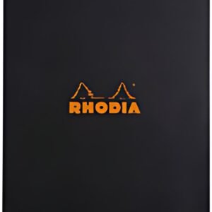 RHODIA Bloc spiralé No. 18, format A4, pointillé dot, noir