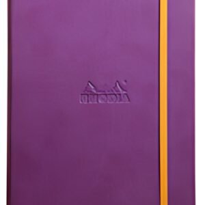 RHODIA Carnet rigide RHODIARAMA, A5, ligné, violet