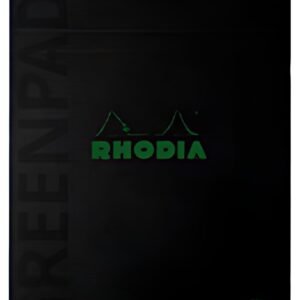 RHODIA Bloc-notes GREENPAD, A5, ligné, noir