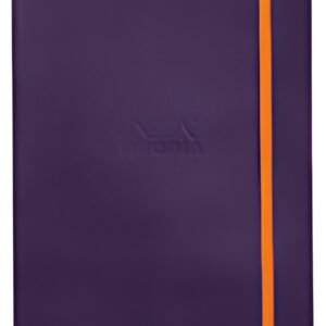 RHODIA Carnet souple RHODIARAMA, A5, quadrillé, aubergine