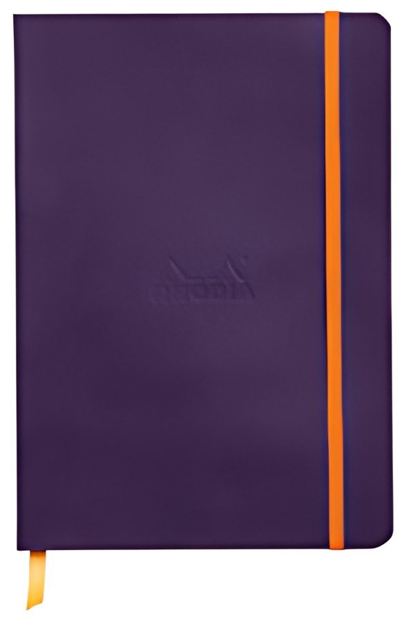 RHODIA Carnet souple RHODIARAMA, A5, quadrillé, aubergine