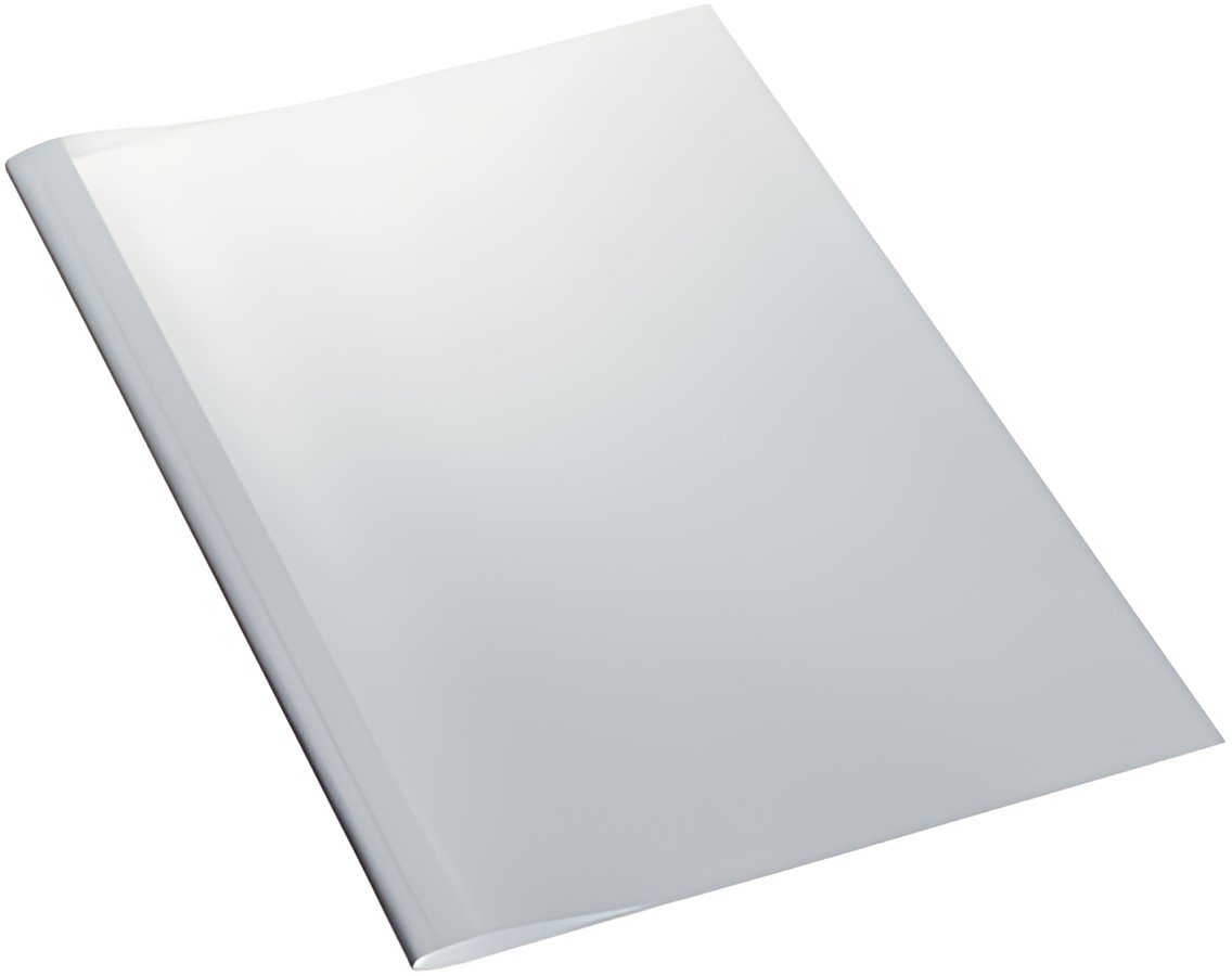 LEITZ Chemise à reliure thermique standard, A4, 6 mm, blanc