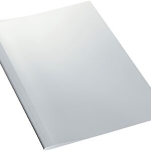 LEITZ Chemise à reliure thermique standard, A4, 8 mm, blanc