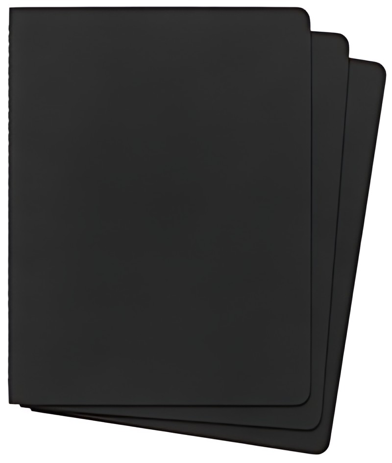 MOLESKINE Cahier, XL, uni, carton, noir
