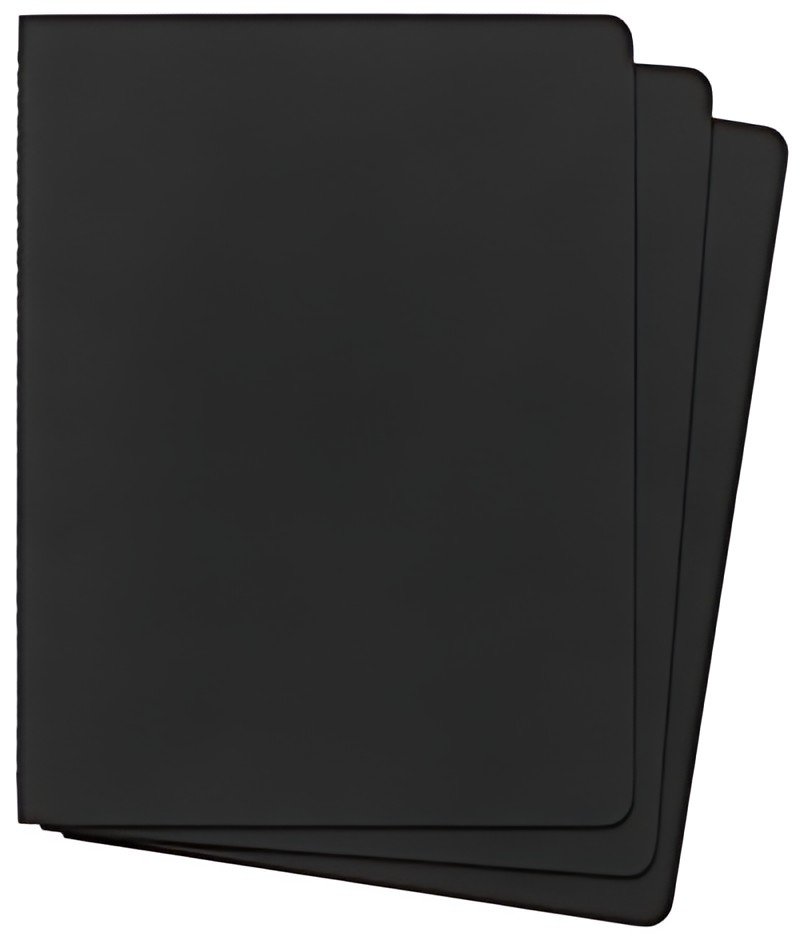 MOLESKINE Cahier, XL, ligné, carton, noir