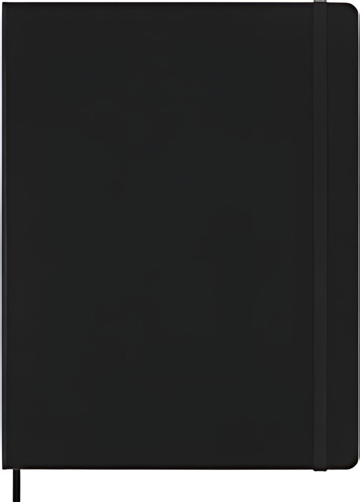 MOLESKINE Carnet rigide, XL, ligné, noir