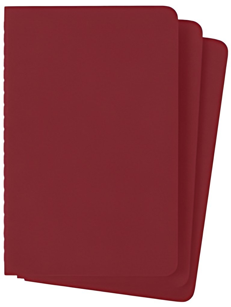 MOLESKINE Cahier, P/A6, ligné, carton, rouge