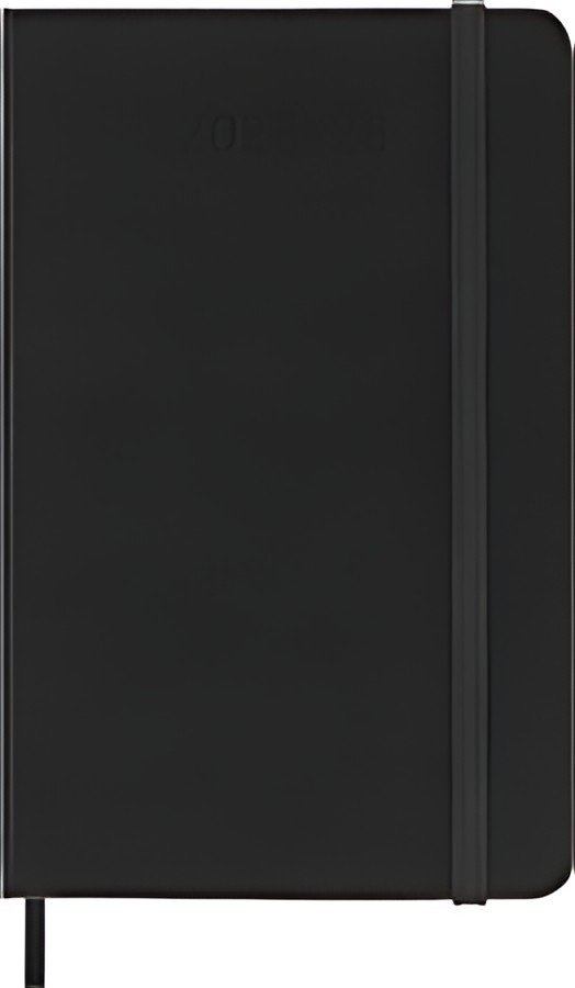 MOLESKINE Agenda de poche 2025/2026, 18 mois, P/A6, noir
