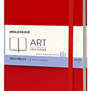 MOLESKINE Carnet de croquis, L/A5, 165 g/m2, rigide, rouge