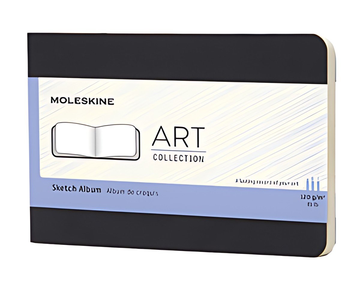 MOLESKINE Album de croquis, P/A6, 120 g/m2, carton, noir