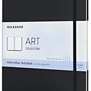 MOLESKINE Carnet aquarelle, P/A6, 200g/m2, noir