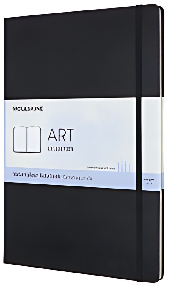 MOLESKINE Carnet aquarelle, L/A5, 200g/m2, noir