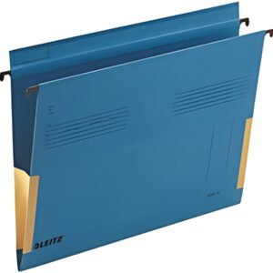 LEITZ Dossiers suspendus SERIE 18, A4, avec soufflets, bleu