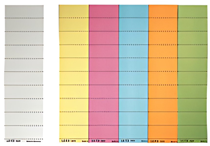 LEITZ étiquettes inscriptibles vierges, (L)60 x (H)21 mm,