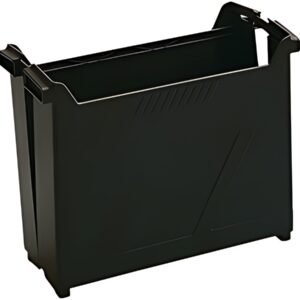 LEITZ Bac pour dossiers suspendus ALPHA, noir
