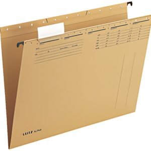 LEITZ dossiers suspendus ALPHA, A4, ouvert latéralement,