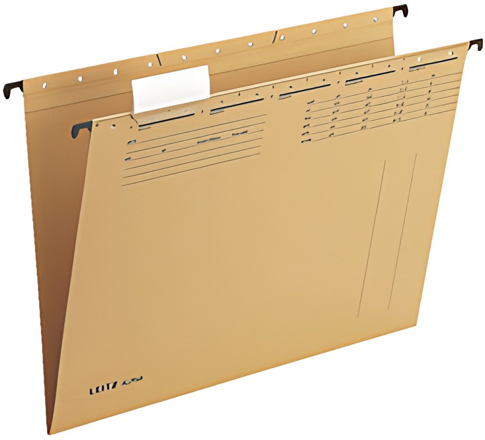 LEITZ dossiers suspendus ALPHA, A4, ouvert latéralement,