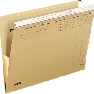 LEITZ ALPHA Dossier suspendu, A4, avec glissière, soude
