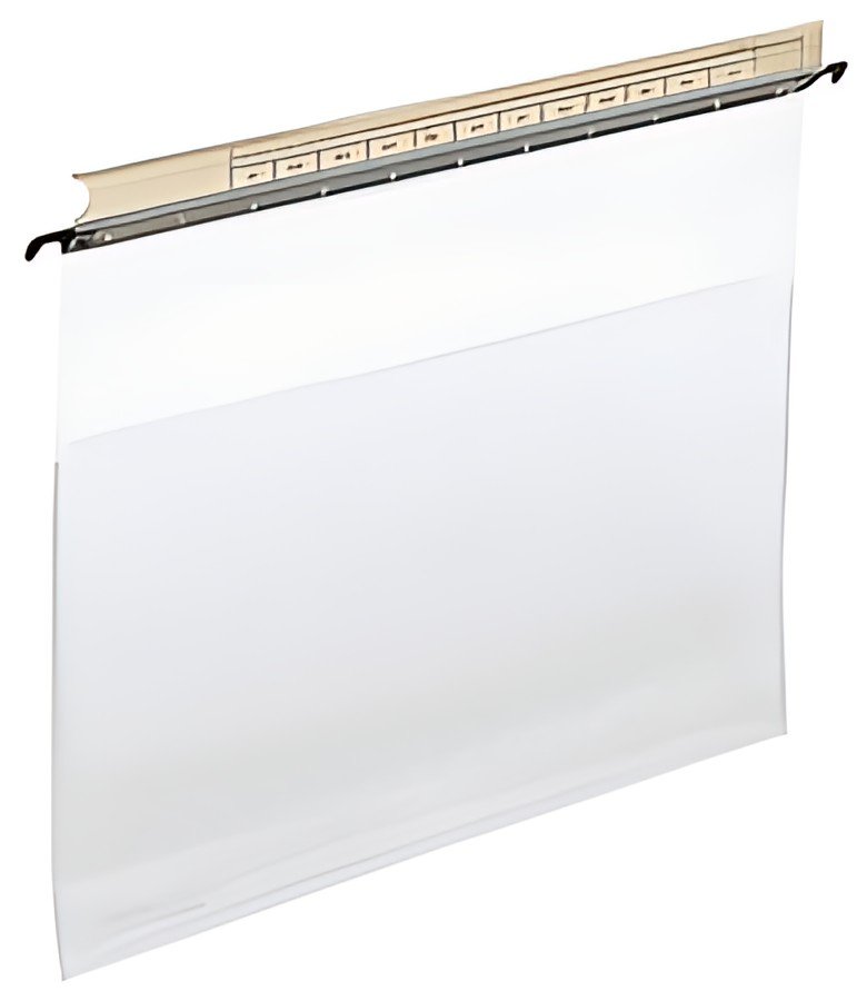LEITZ Pochette de suspension transparente ALPHA, A4,tringle