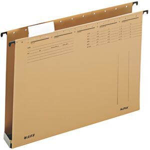 LEITZ Dossier suspendu ALPHA, format A4, largeur de fond: