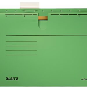 LEITZ Dossiers suspendus ALPHA, A4, reliure commerciale vert