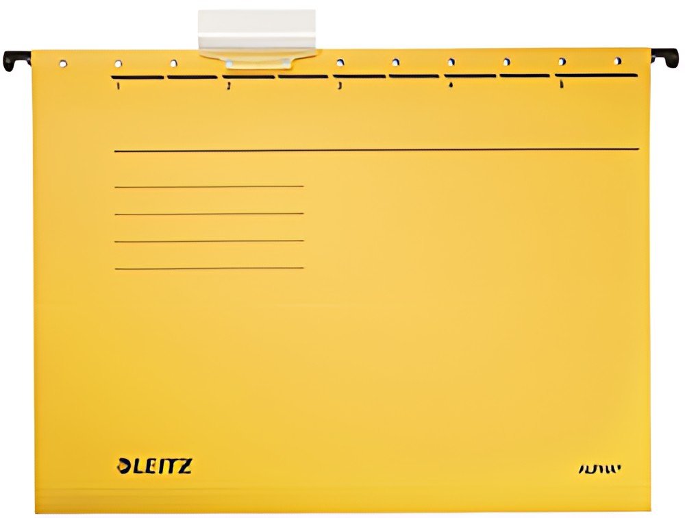 LEITZ Dossiers suspendus ALPHA, A4, ouvert latéralement