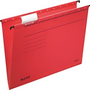 LEITZ Dossiers suspendus ALPHA, A4, ouvert latéralement,
