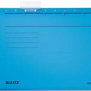 LEITZ Dossiers suspendus ALPHA, A4, ouvert latéralement,