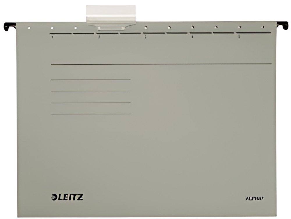 LEITZ Dossiers suspendus ALPHA, A4, ouvert latéralement,