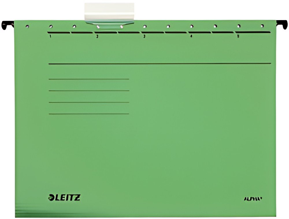 LEITZ Dossiers suspendus ALPHA, A4, ouvert latéralement