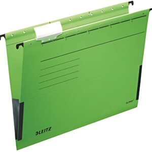 LEITZ Dossier suspendu ALPHA, A4, avec soufflet, vert