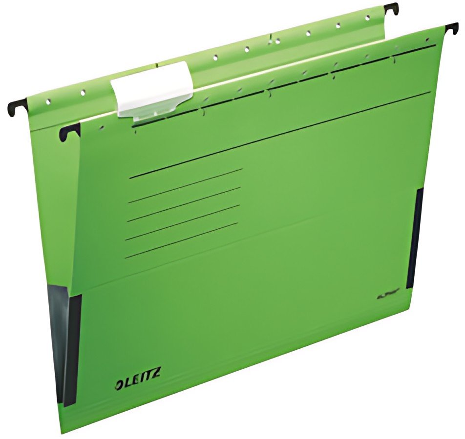 LEITZ Dossier suspendu ALPHA, A4, avec soufflet, vert